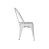 Set 2 Sedie Moia lamiera galvanizzata avorio esterno resistente