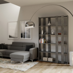 Zoom Composizione Libreria Small A Kato 6R 2 fianchi 4 fasce lunghe