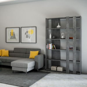 Zoom Composizione Libreria Small B Kato 6R 2 fianchi 4 fasce lunghe
