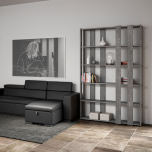 Zoom Composizione Libreria Small E Kato 6R 8 fasce lunghe