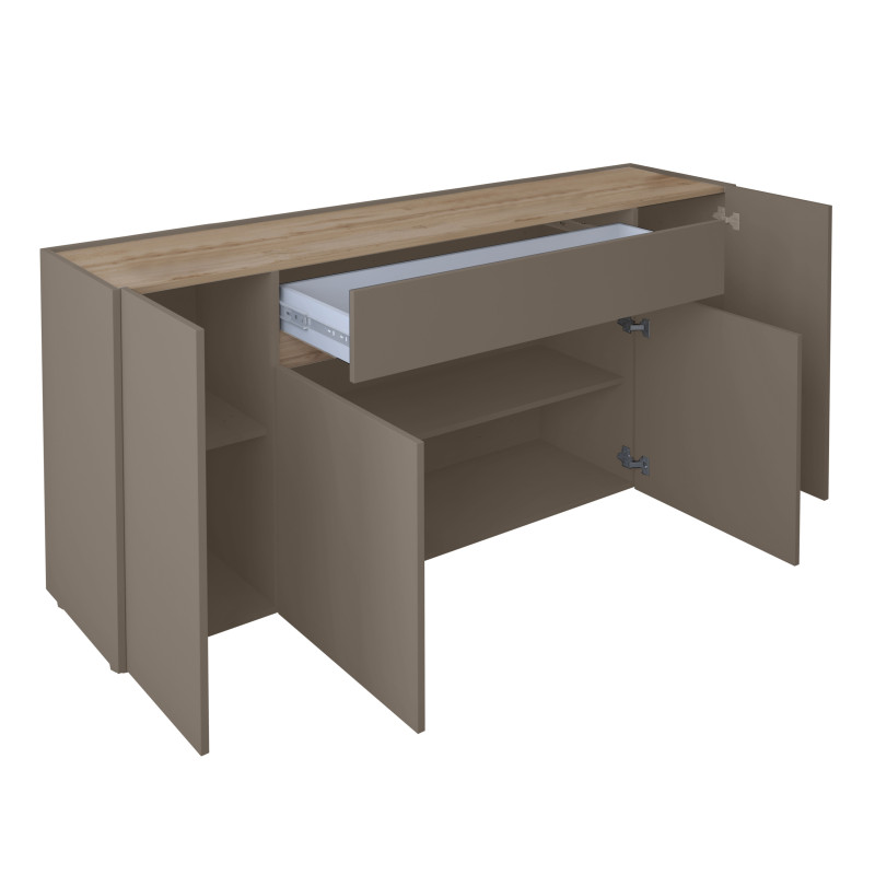 Madia Tonya Wood 108 X 53 H.12 Cm