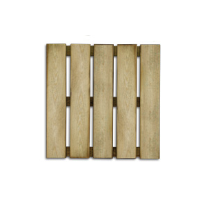 CONFEZIONE 4 PZ MATTONELLA ZIGRINATA 50x50 7 LIST. sp mm 28 SL