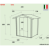 Casetta Bh16 Livia Varie misure e colori PSC+F pefc